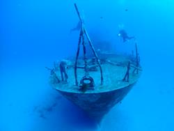 Malta scuba diving holiday - Wreck Um el Faroud.